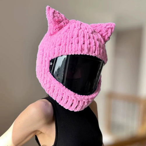 Couvre-casque Chat Kawaii