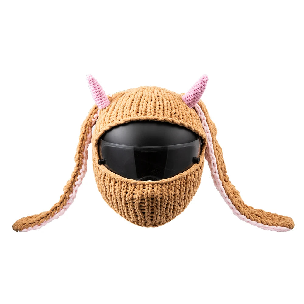 Couvre-casque Lapin Caramel