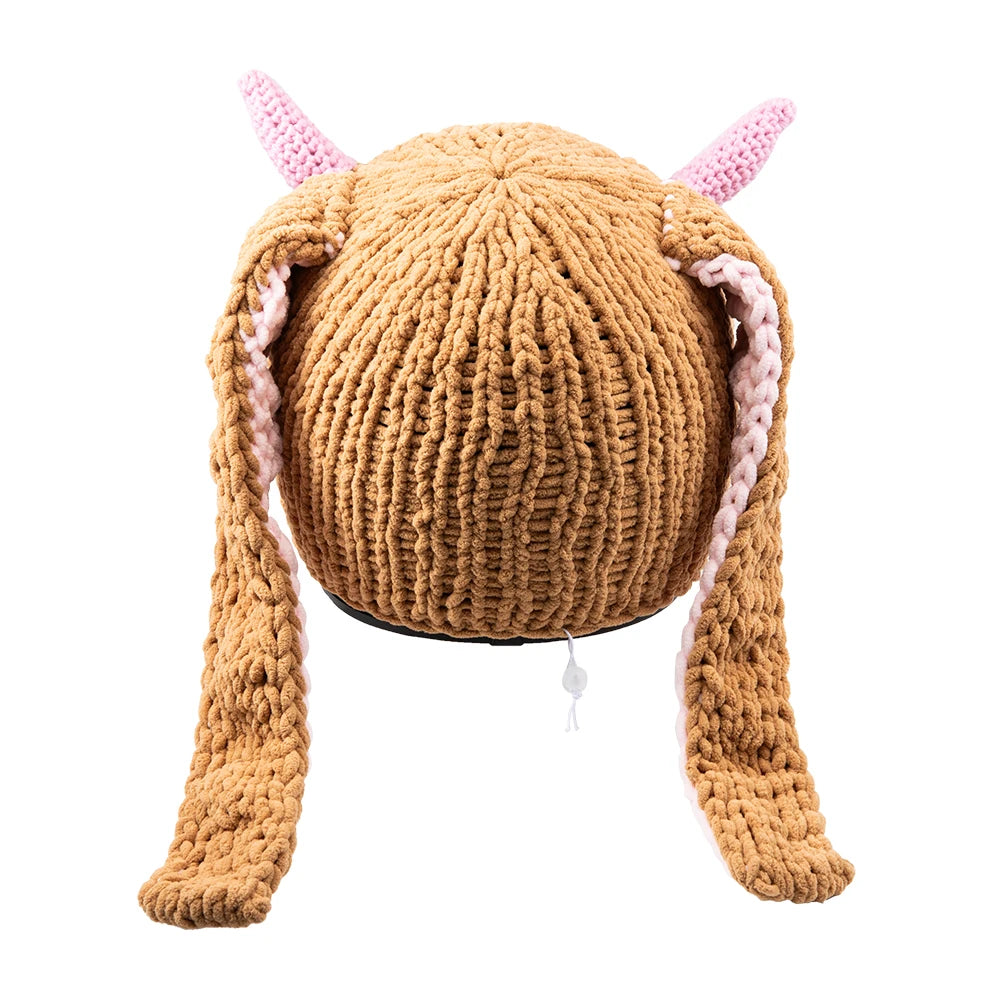 Couvre-casque Lapin Caramel