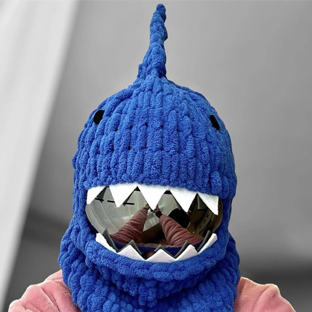Couvre-casque Requin Bleu